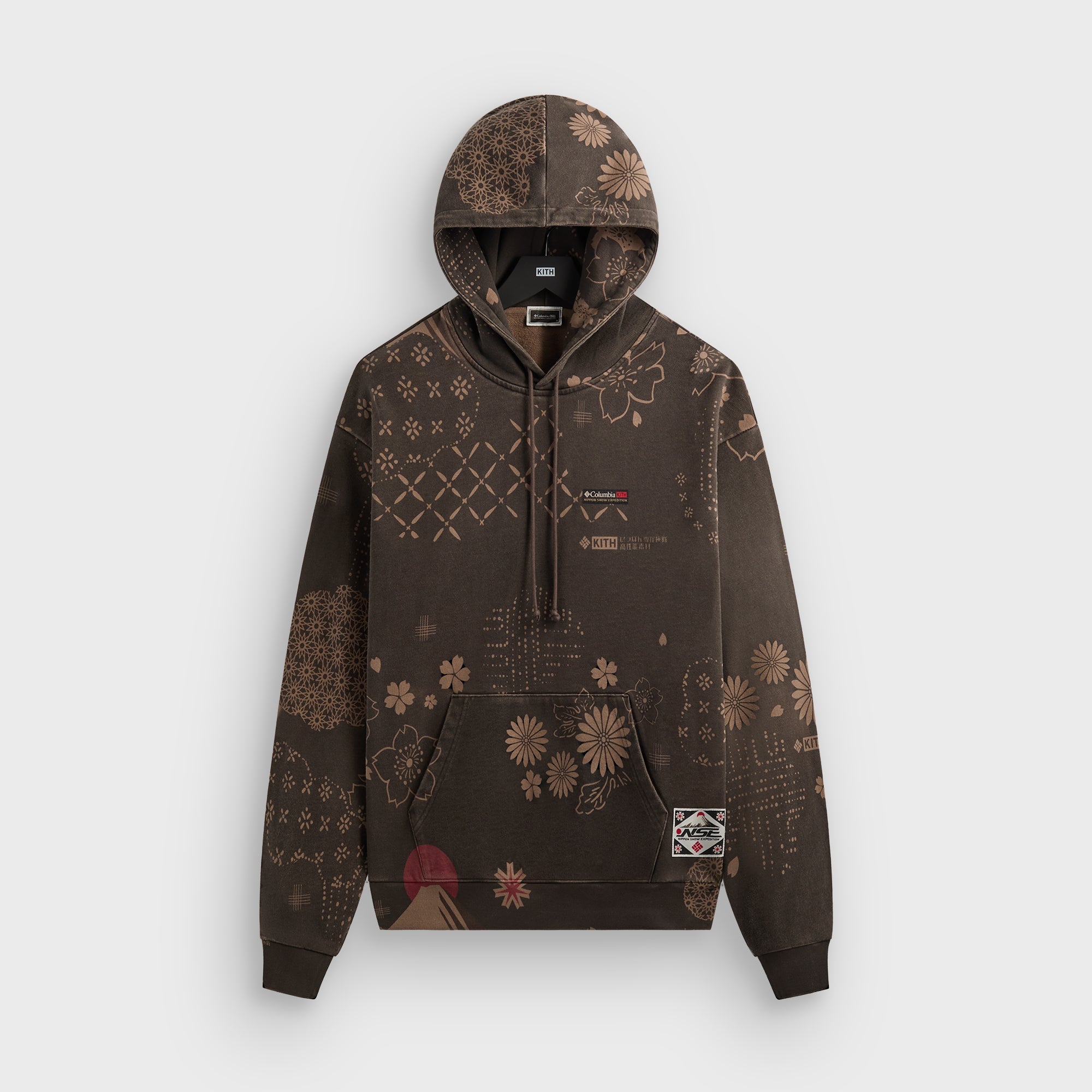 Kith for Columbia Landscape Vintage Nelson Hoodie - Kindling
