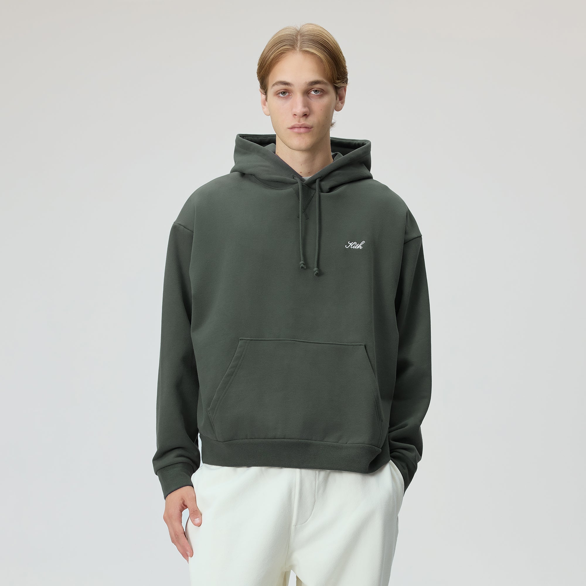 Kith Sueded French Terry Nelson Hoodie - Machine