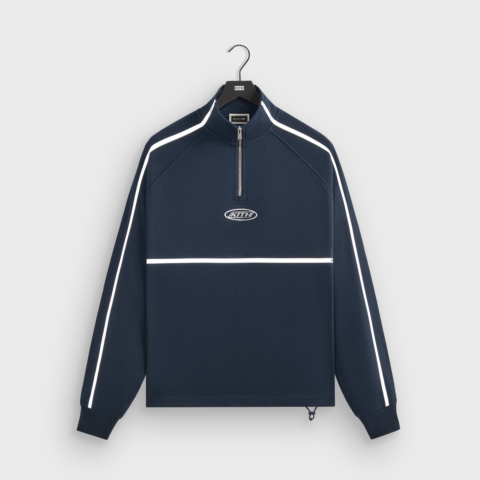 Kith for Columbia Reflective Funnel Neck Quarter Zip - Nocturnal