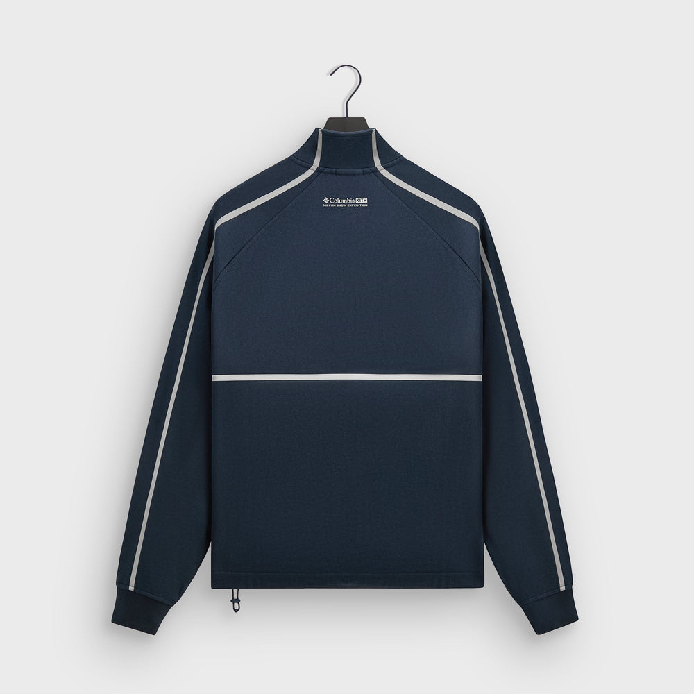 Kith for Columbia Reflective Funnel Neck Quarter Zip - Nocturnal