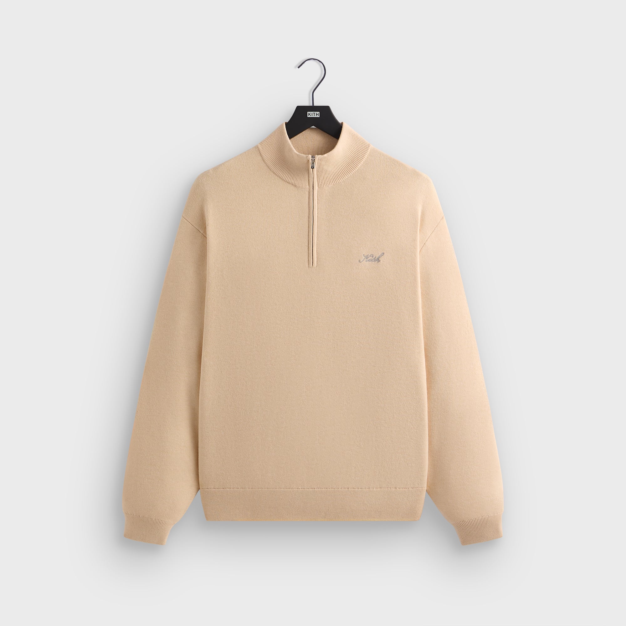 Kith Harmon Quarter Zip Mock Neck - Hallow