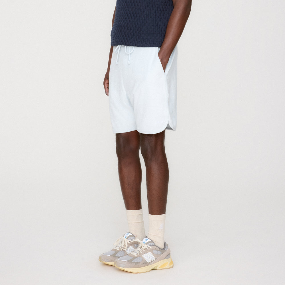 Kith Plush Terry Jordan Short - Light Indigo