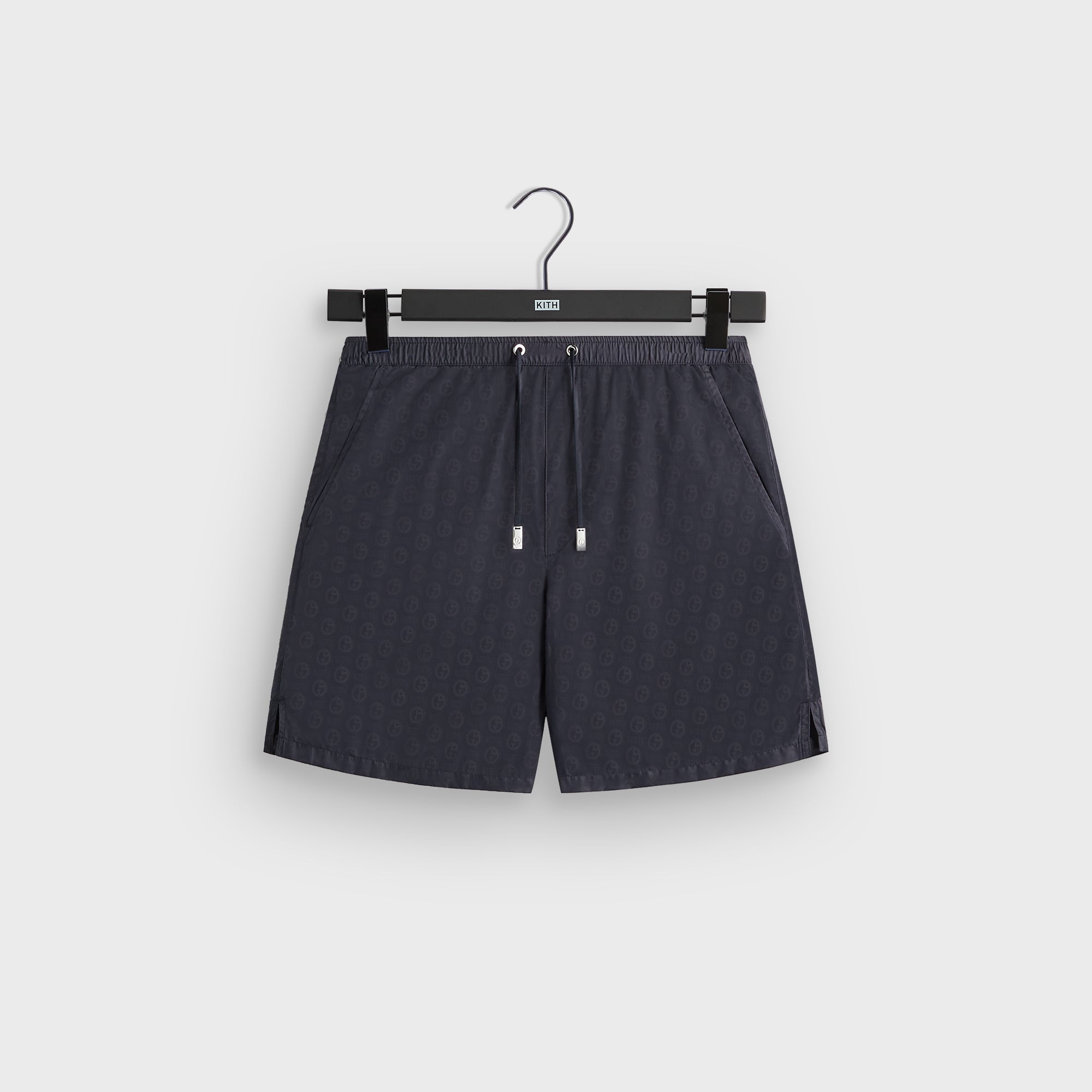 Giorgio Armani & Kith Jacquard Collins Swim Short - Ink