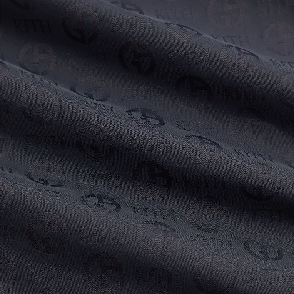 Giorgio Armani & Kith Jacquard Collins Swim Short - Ink