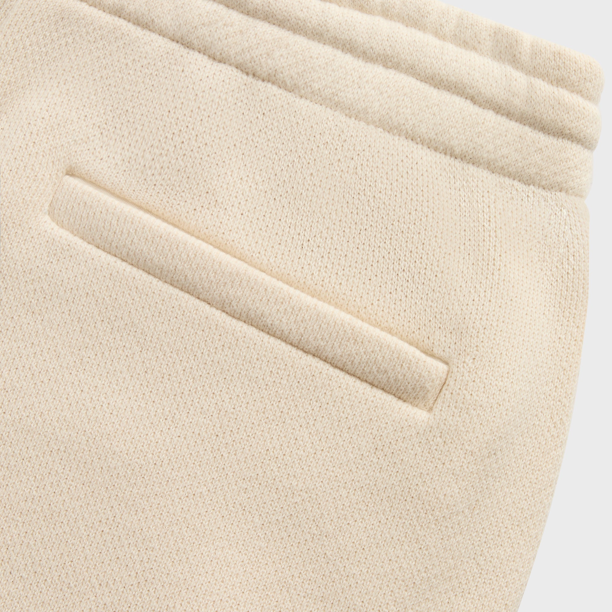 &Kin Luxe Terry Emmons Sweatpant - Whisper