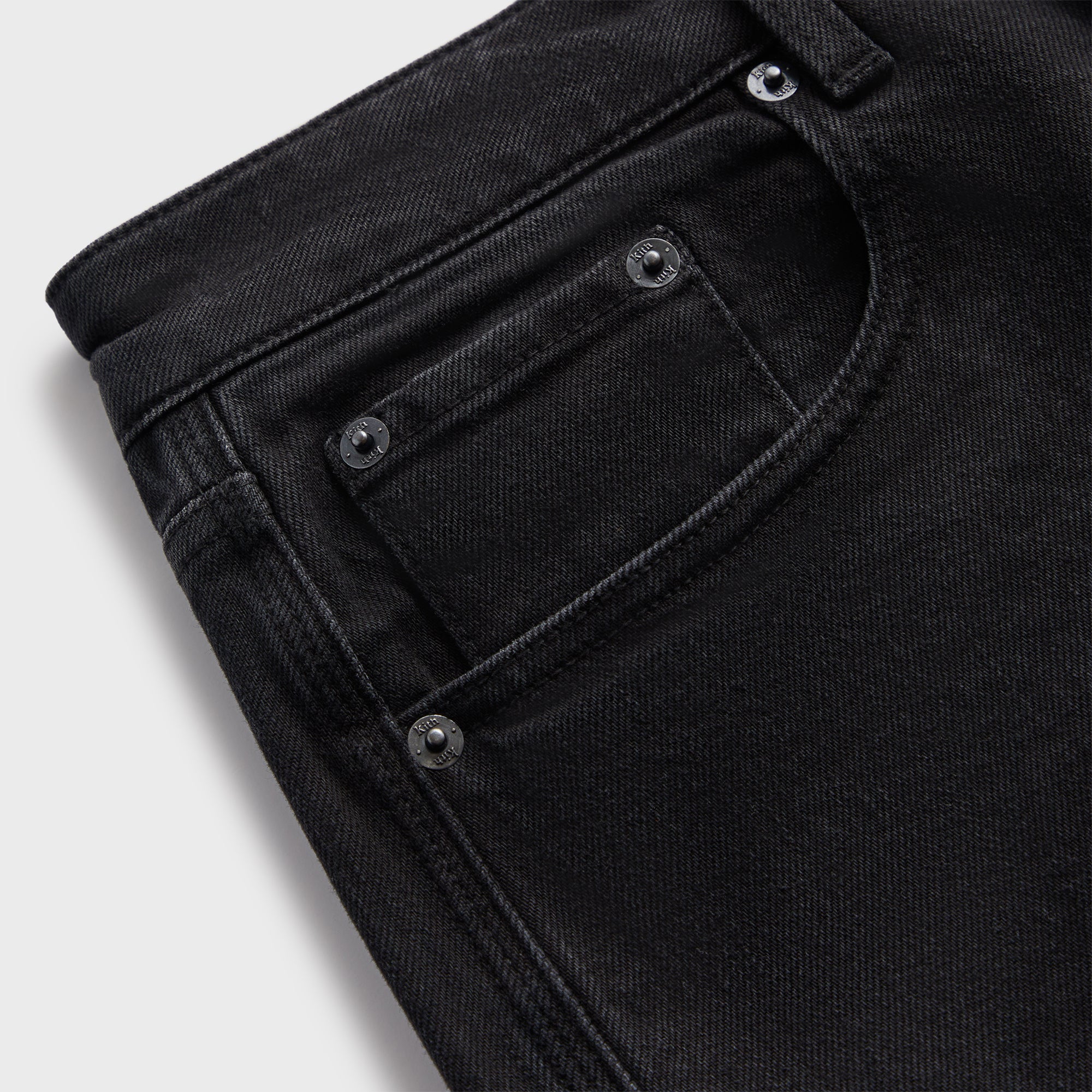 Kith Centre Straight Jean - Black
