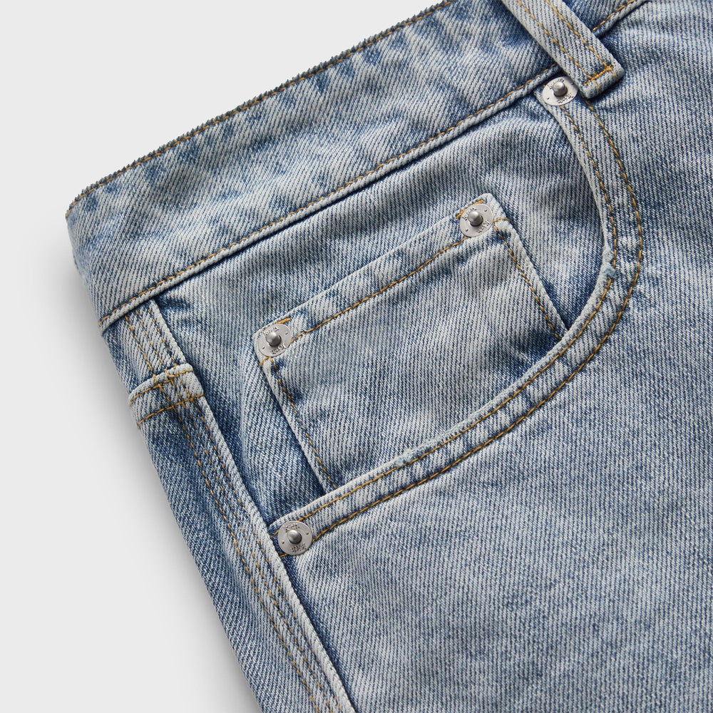 Kith Centre Straight Jean - Light Indigo