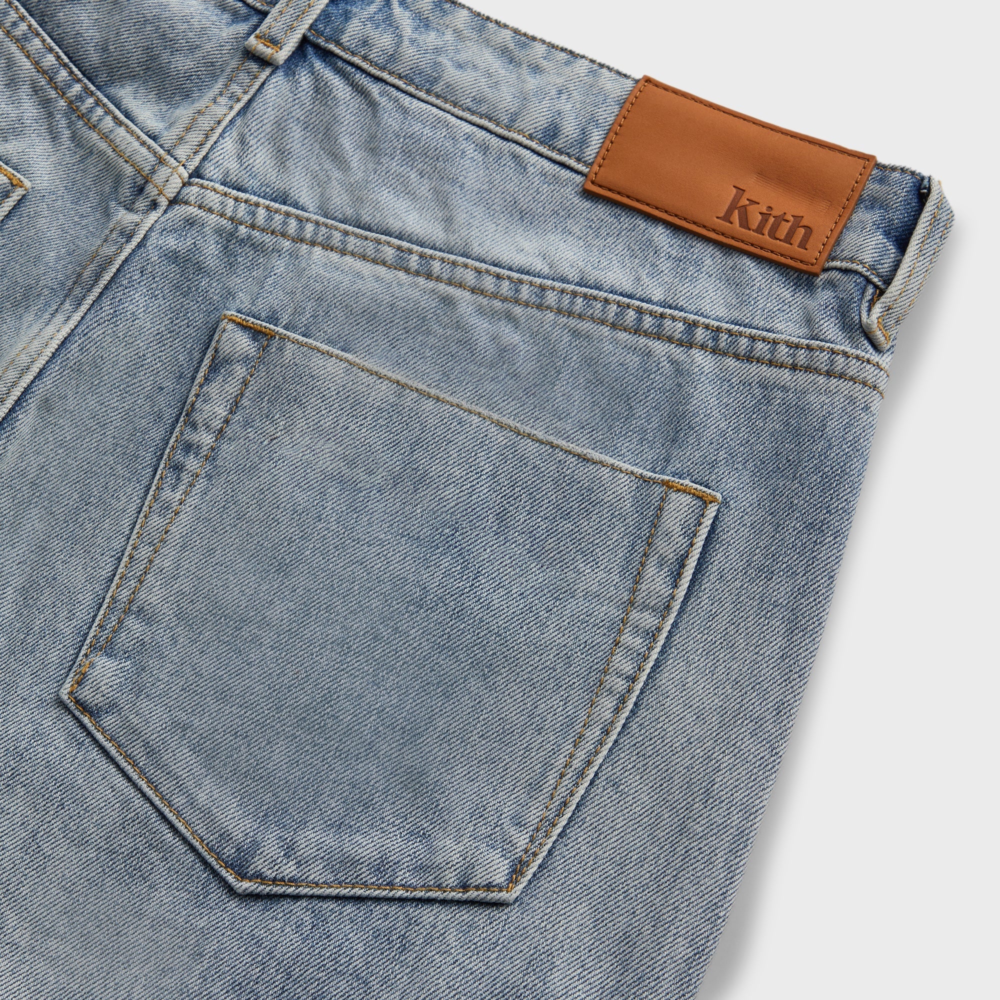 Kith Centre Straight Jean - Light Indigo
