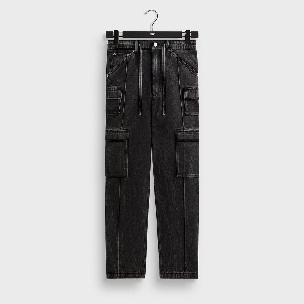Kith Zane Denim Cargo Pant - Ryder Wash