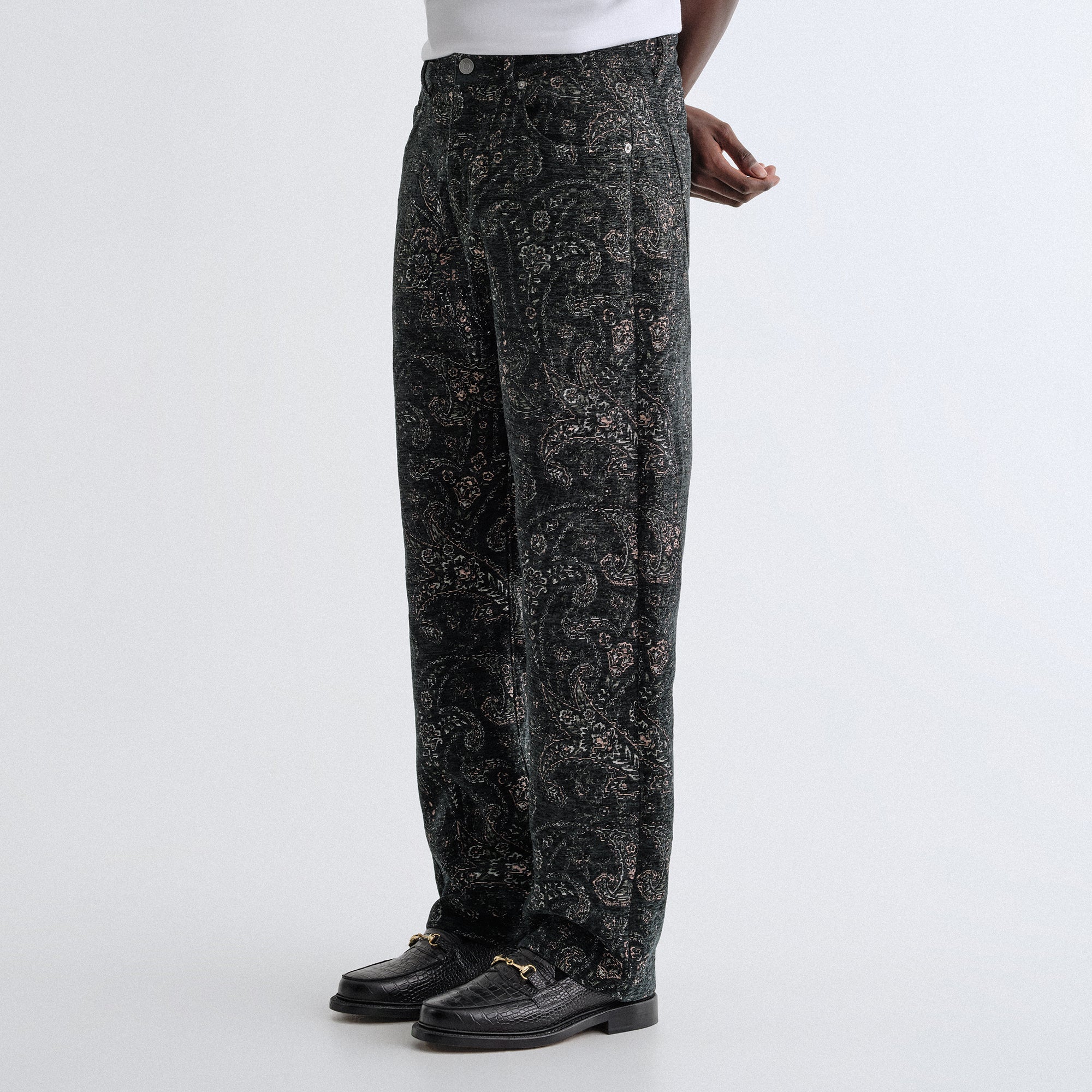 Kith Paisley Tapestry Webster Chill - Equestrian