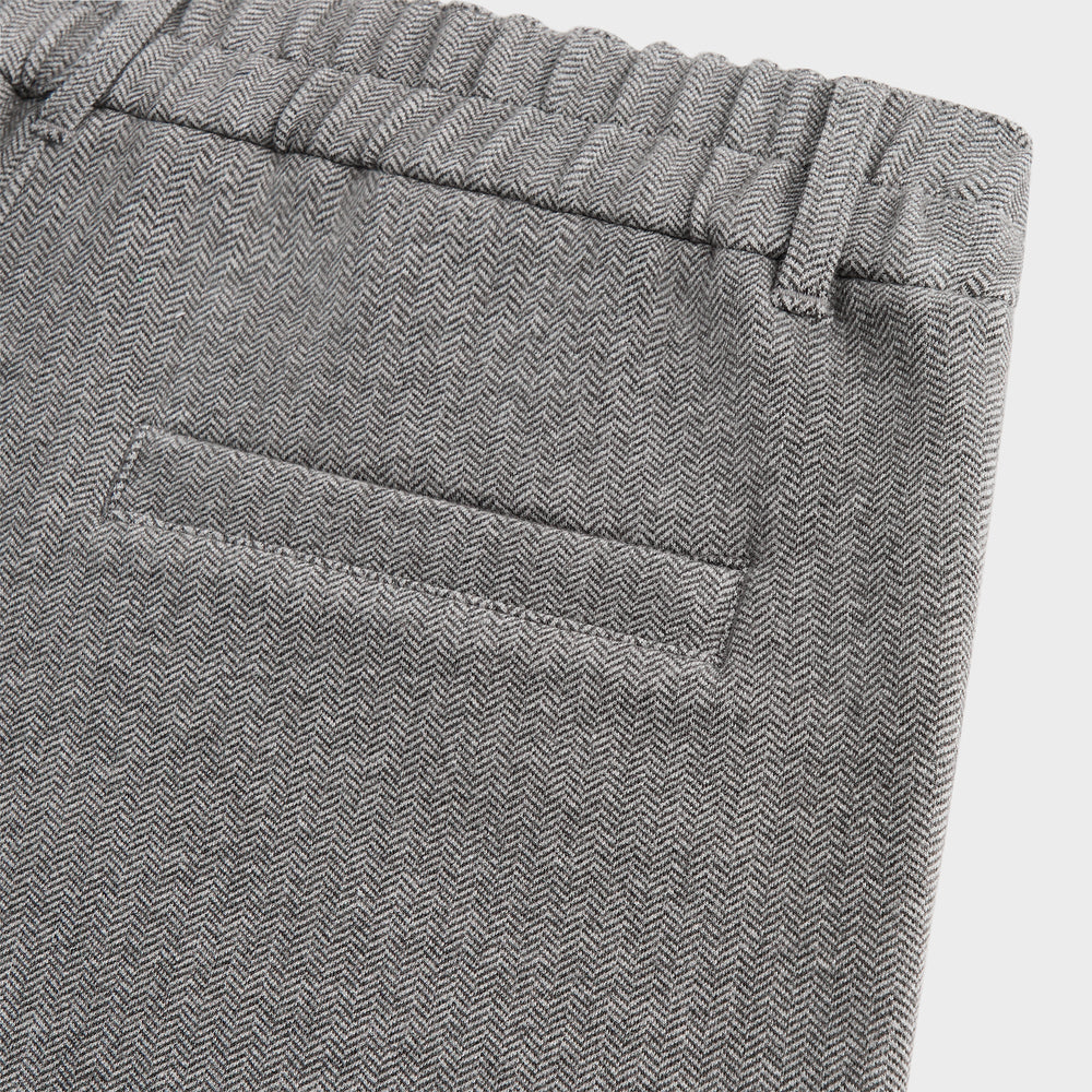 &Kin Double Face Bryson Sweatpant - Dark Heather Grey
