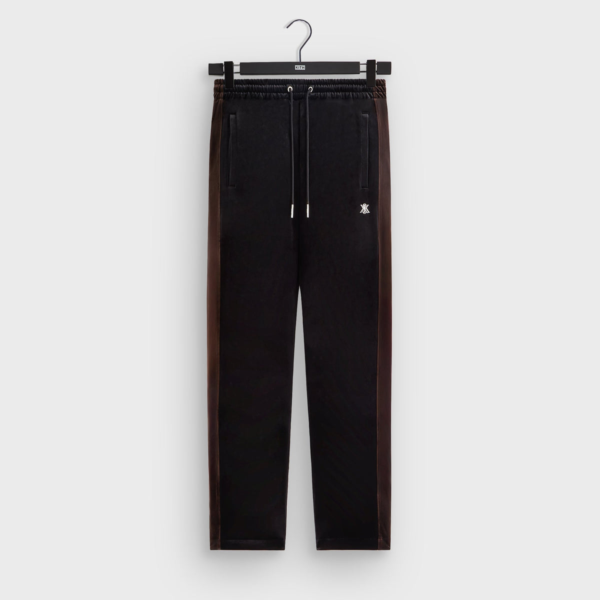 Kith Velvet Damon Track Pant - Black