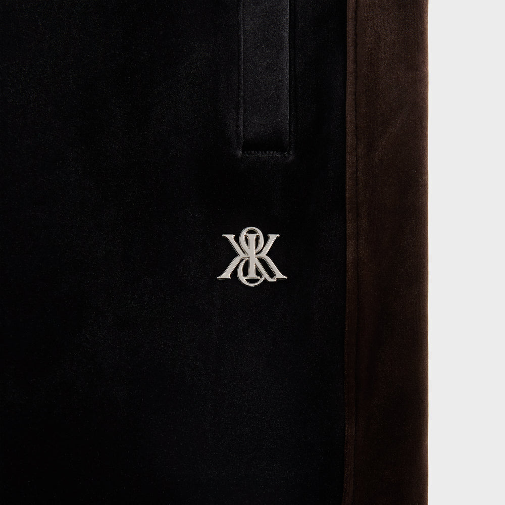 Kith Velvet Damon Track Pant - Black