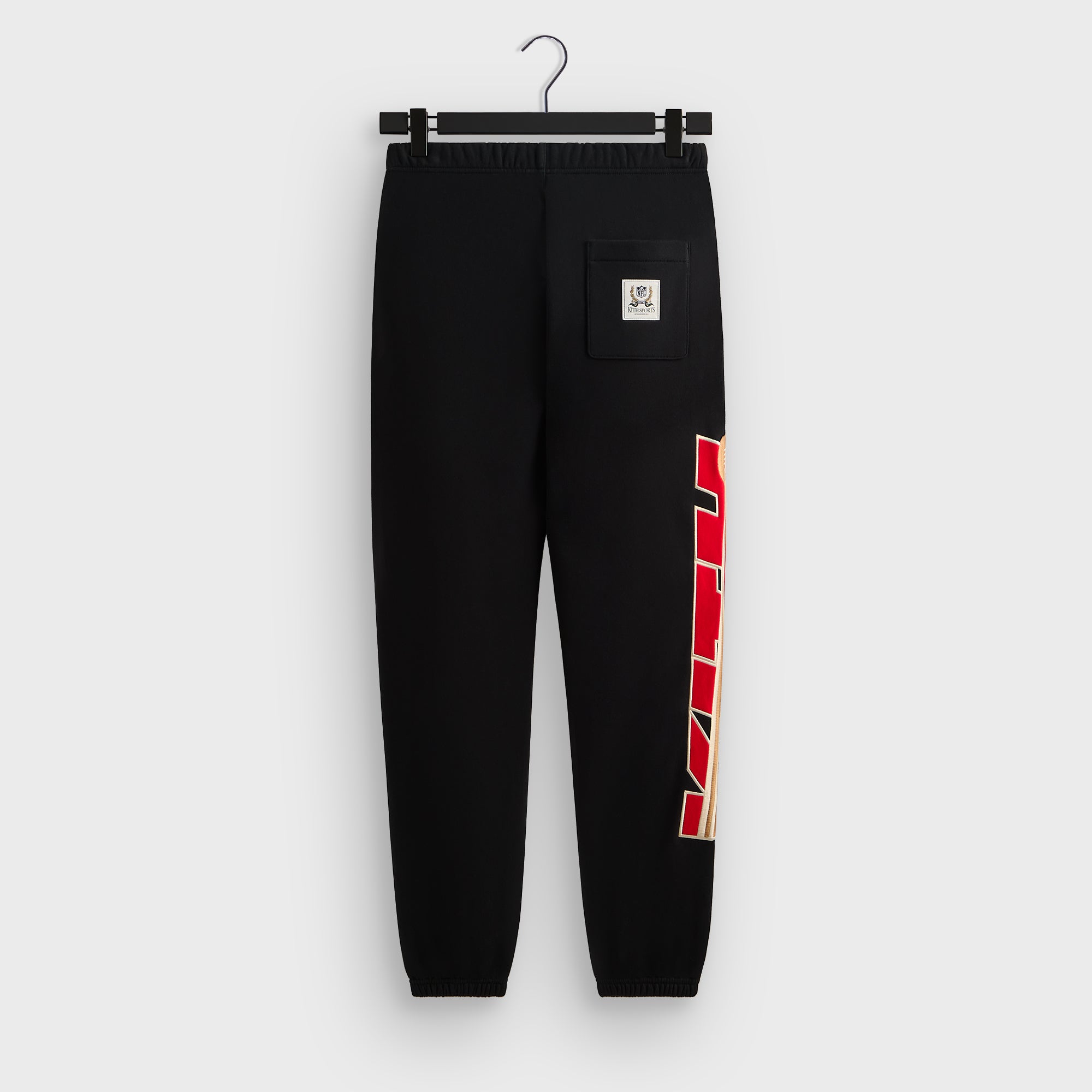 Kith for the NFL San Francisco 49ers Vintage Nelson Sweatpant - Black