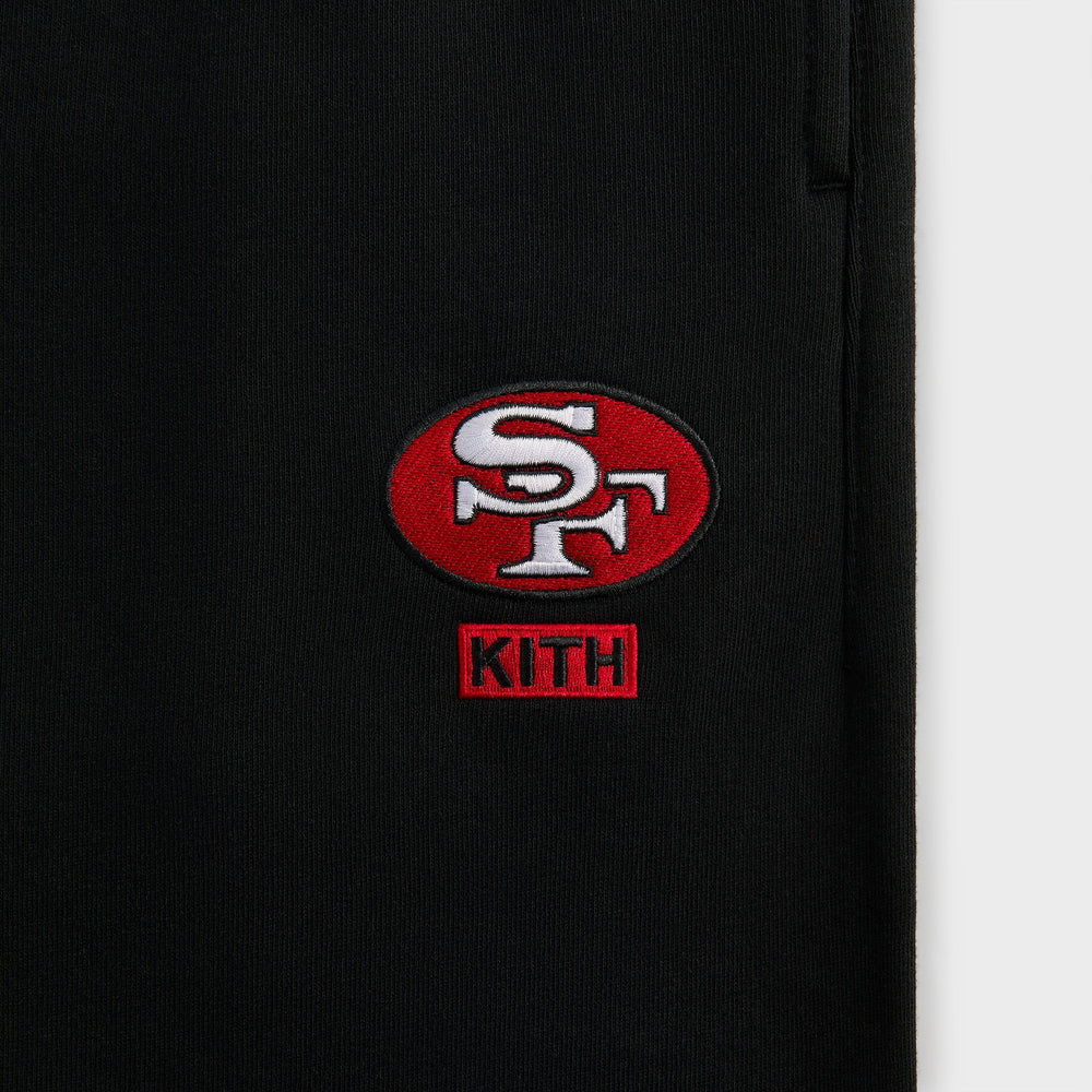 Kith for the NFL San Francisco 49ers Vintage Nelson Sweatpant - Black
