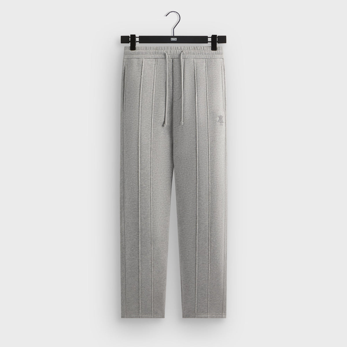 Kith Bryson Panelled Sweatpant - Mid Heather Grey