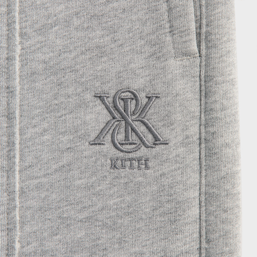 Kith Bryson Panelled Sweatpant - Mid Heather Grey