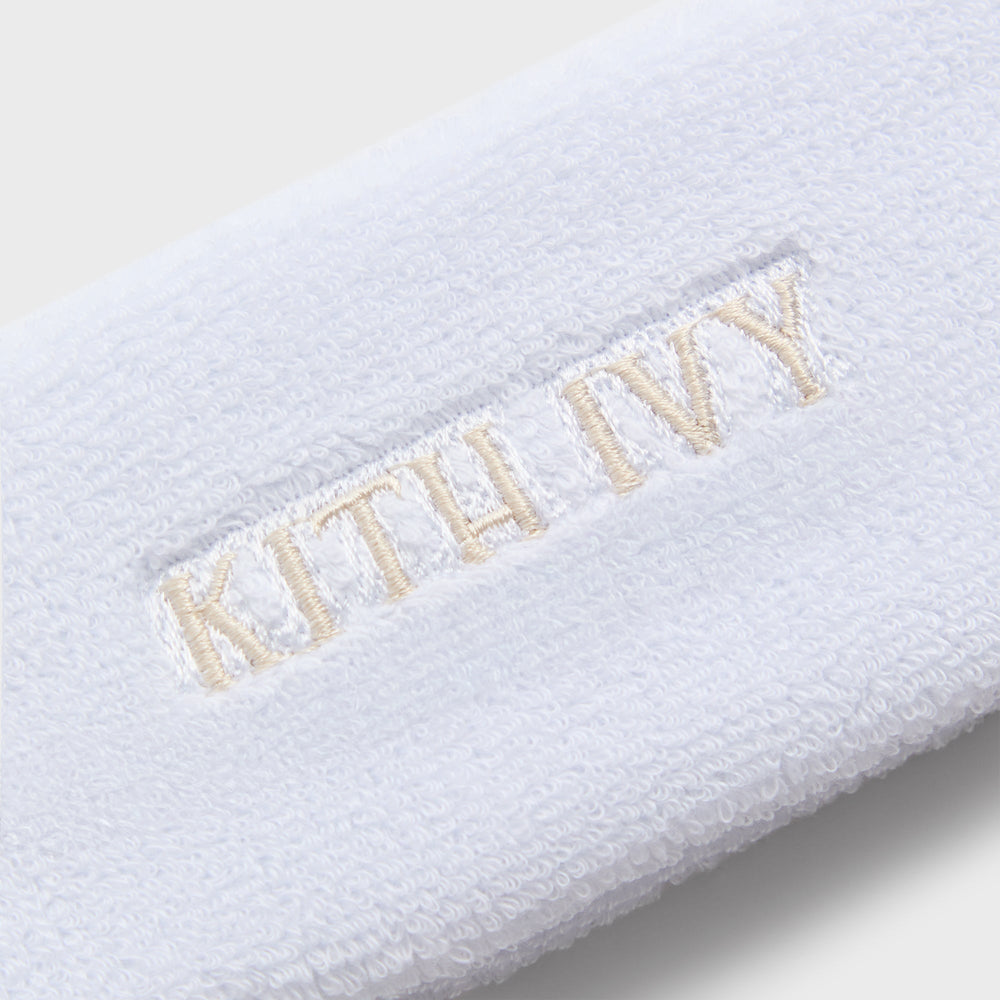 Kith Ivy for Wilson Classic Terry Headband - White