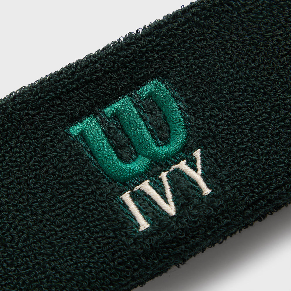Kith Ivy for Wilson Classic Terry Headband - Ivy Green