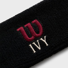 Kith Ivy for Wilson Classic Terry Headband - Black