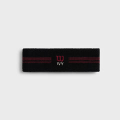 Kith Ivy for Wilson Terry Stripe Headband - Black