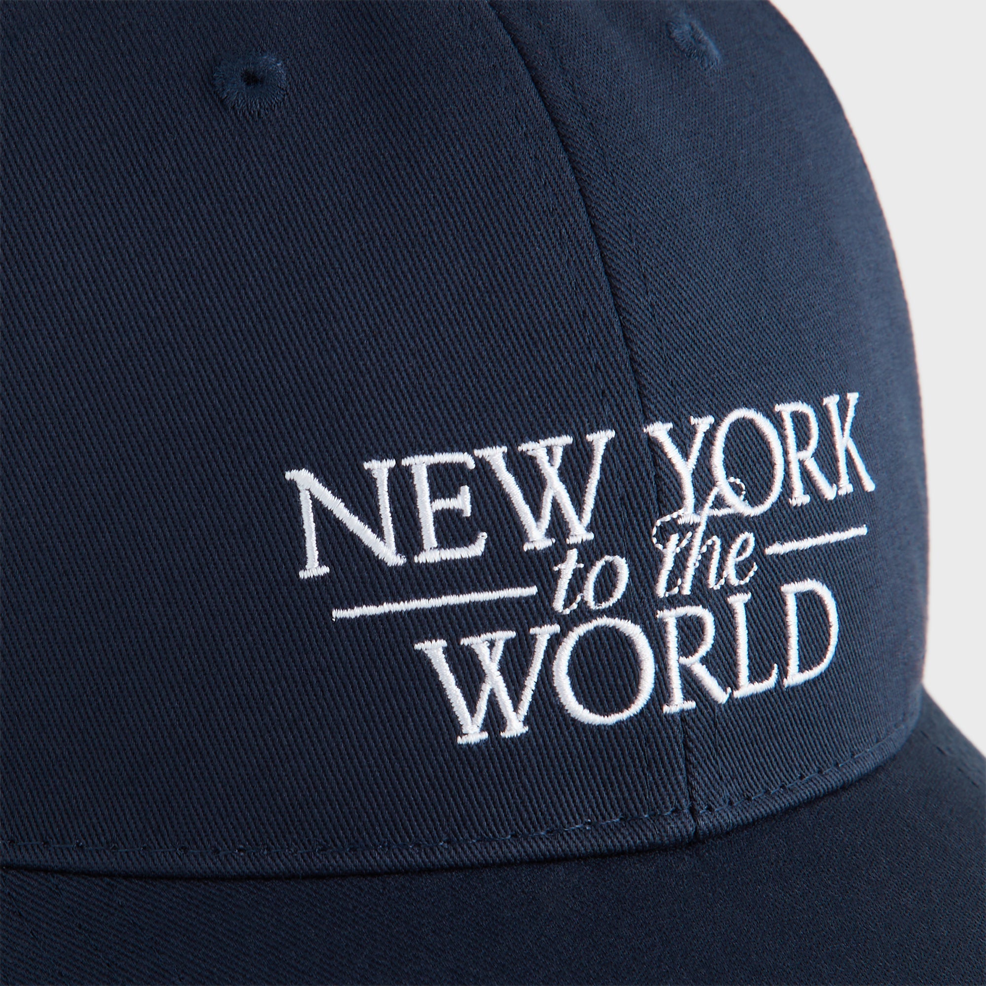 Kith NY to the World Twill Aaron Cap - Nocturnal