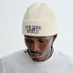 Kith NY to the World Mia Beanie - Sandrift