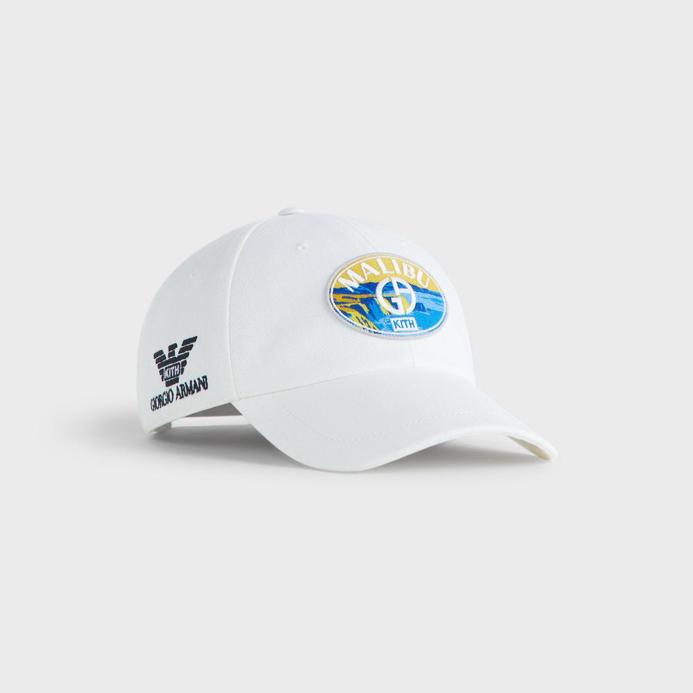 Giorgio Armani & Kith Malibu Classic Cap - White