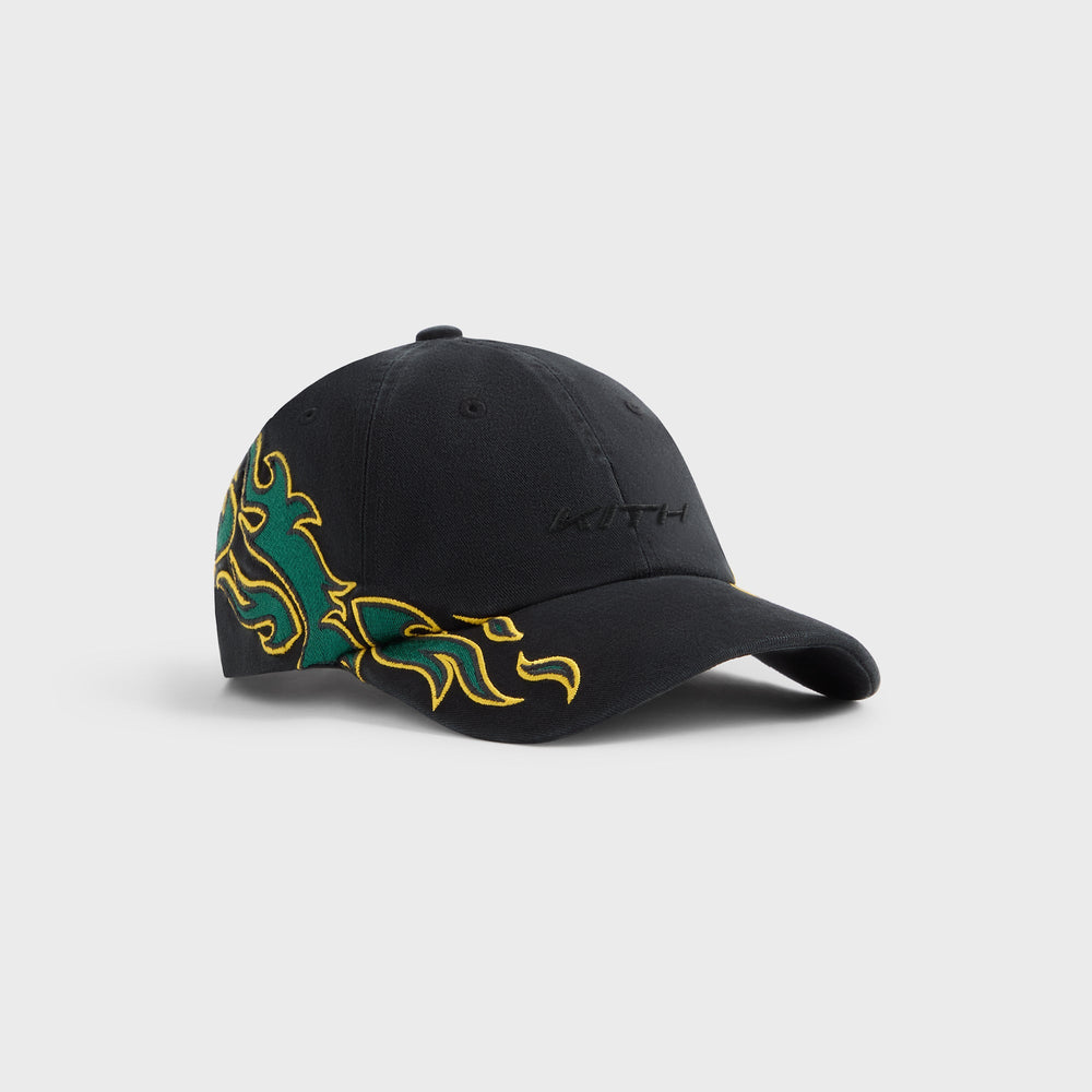 Kith for adidas Football Flames Cap - Black / Green
