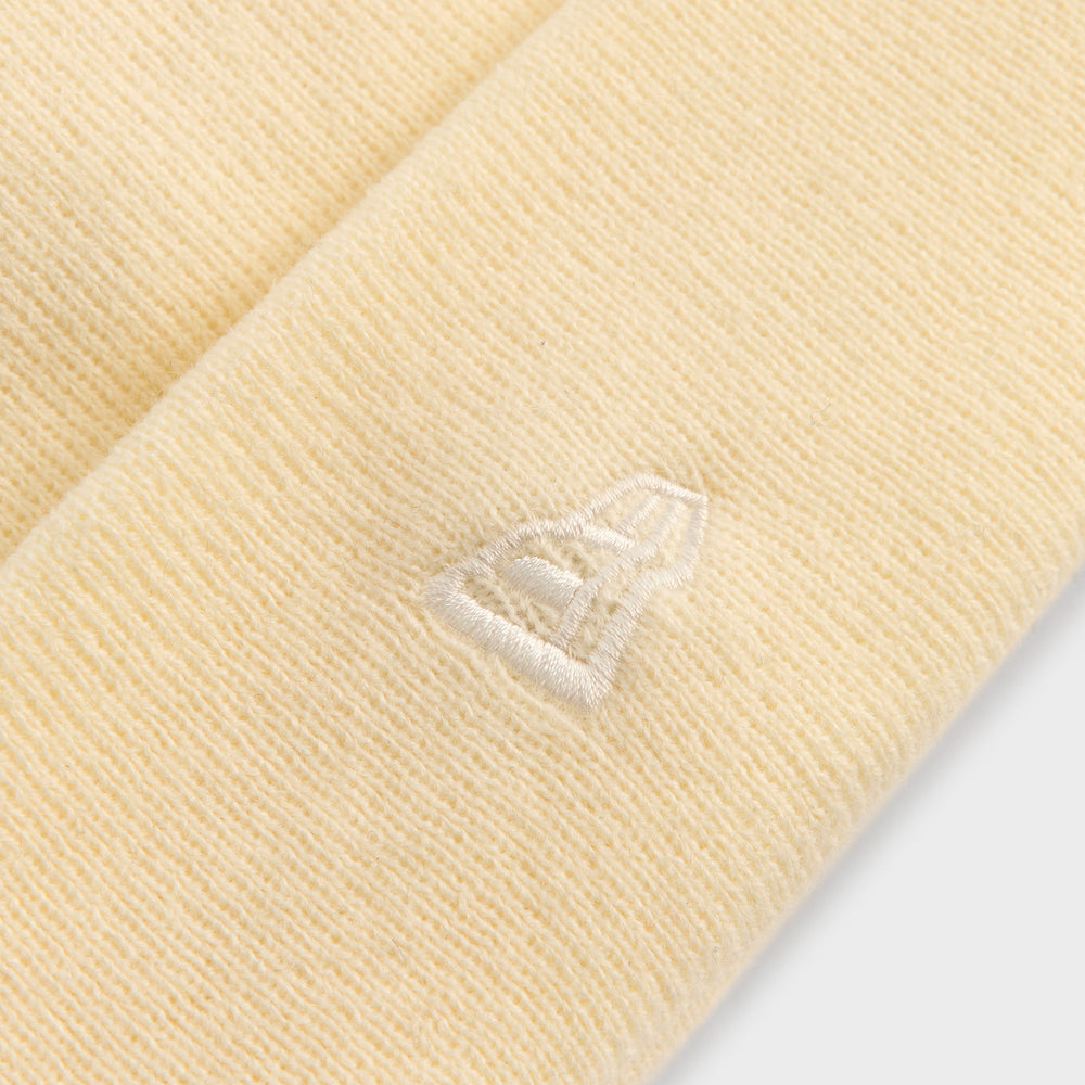 Kith & New Era for the New York Yankees Knit Beanie - Sandrift