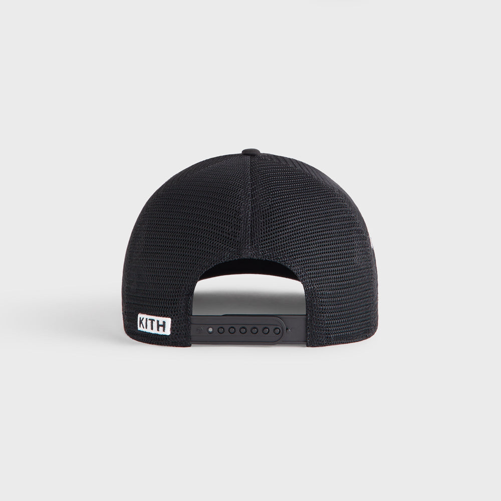 Kith & '47 for the Chicago White Sox Hitch Snapback Trucker Hat - Blac