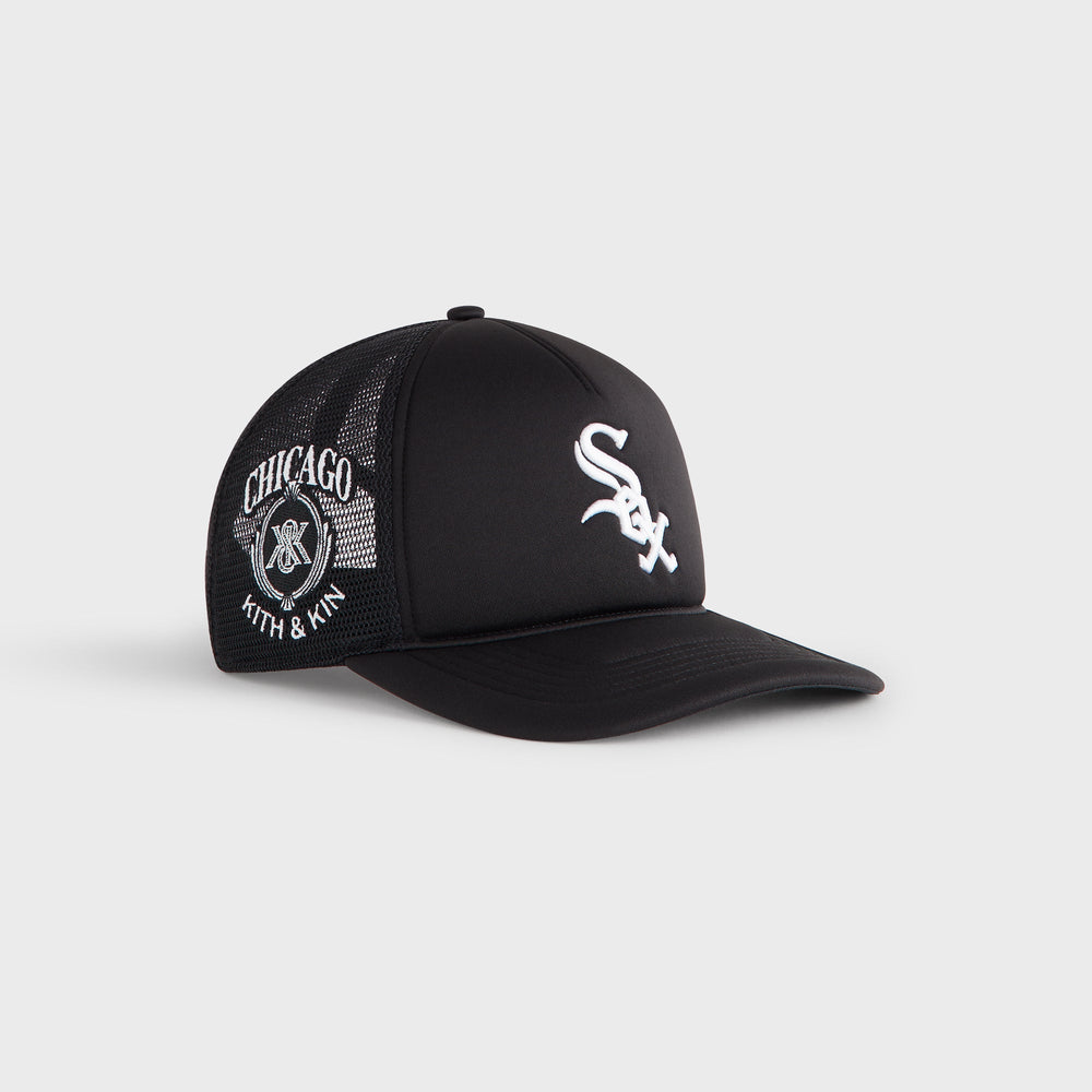 Kith & '47 for the Chicago White Sox Hitch Snapback Trucker Hat - Blac