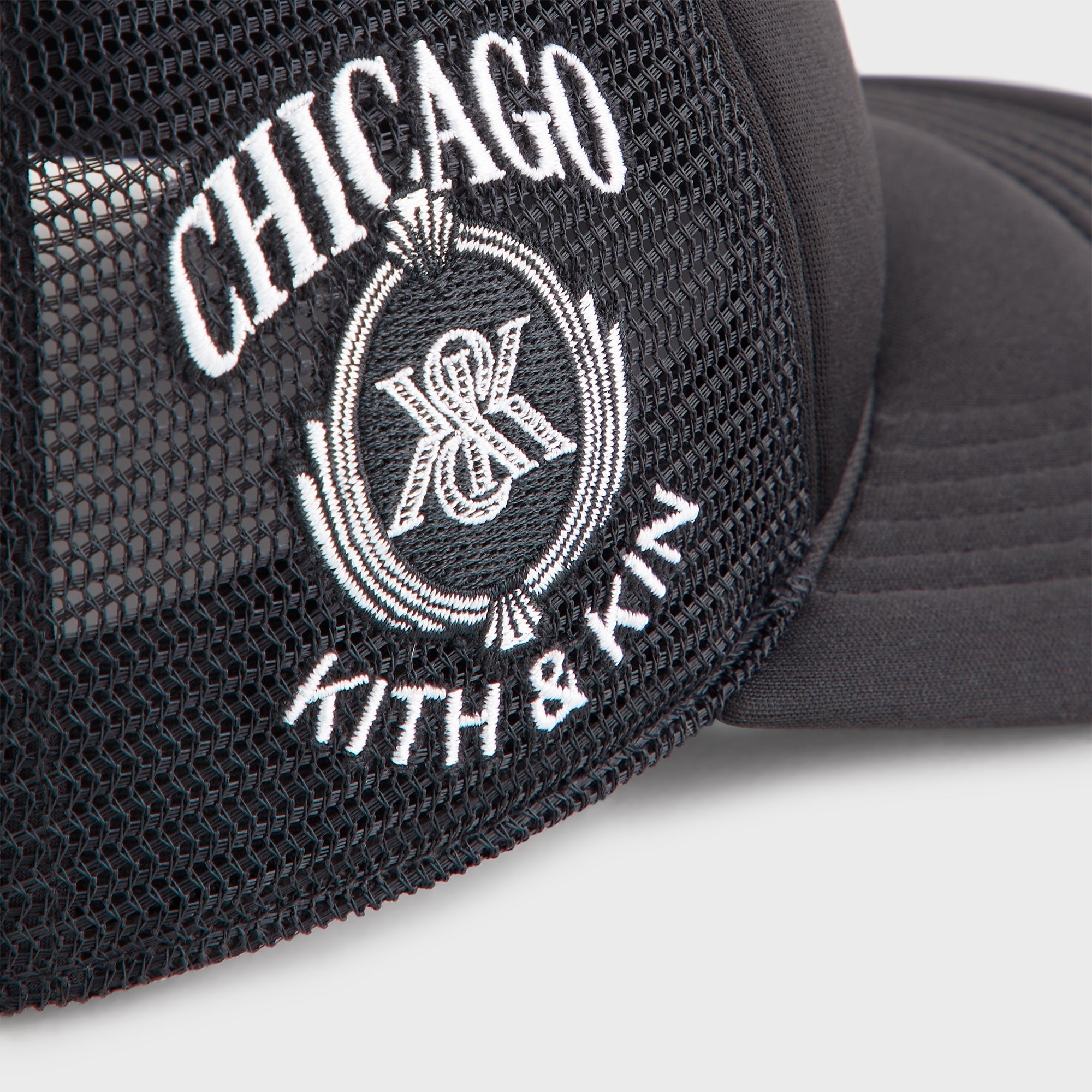 Kith & '47 for the Chicago White Sox Hitch Snapback Trucker Hat - Blac