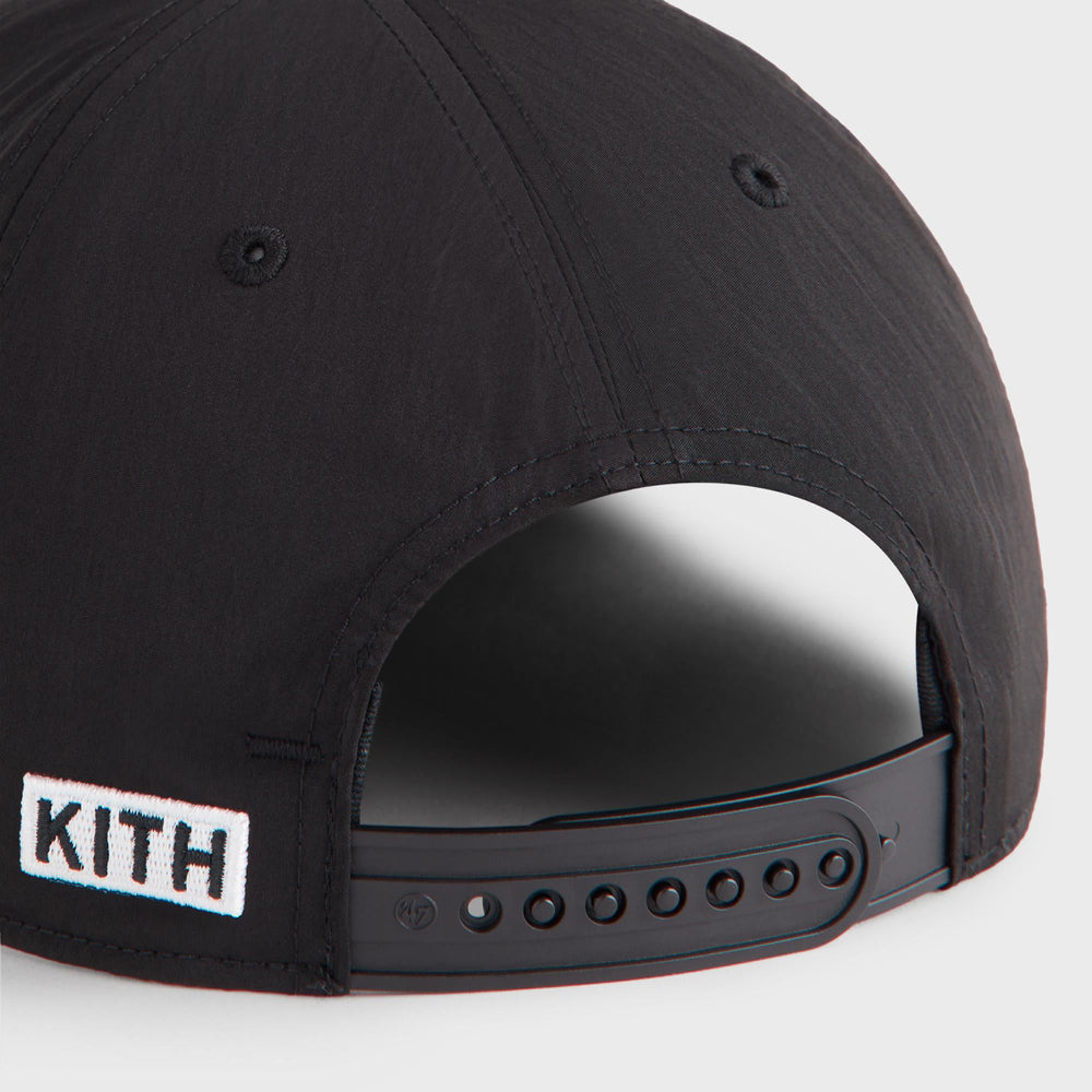 Kith & '47 for the Chicago White Sox Nylon SL Hitch Snapback - Black