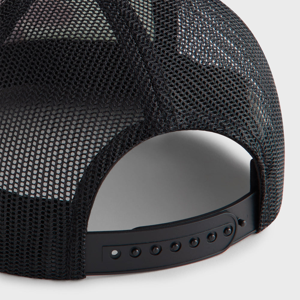 Kith for JAWS Ripple Poly Foam Nolan Trucker Hat - Black