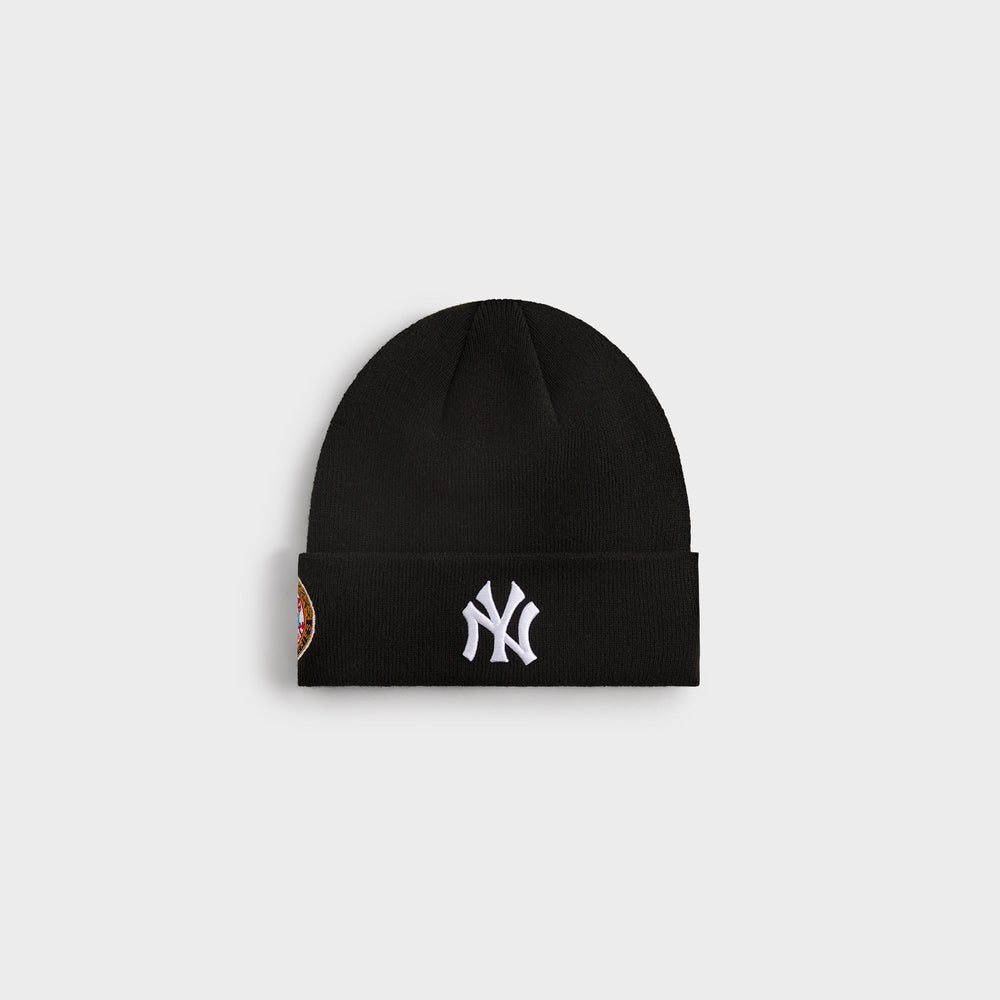 Kith & New Era for the New York Yankees Knit Beanie - Black