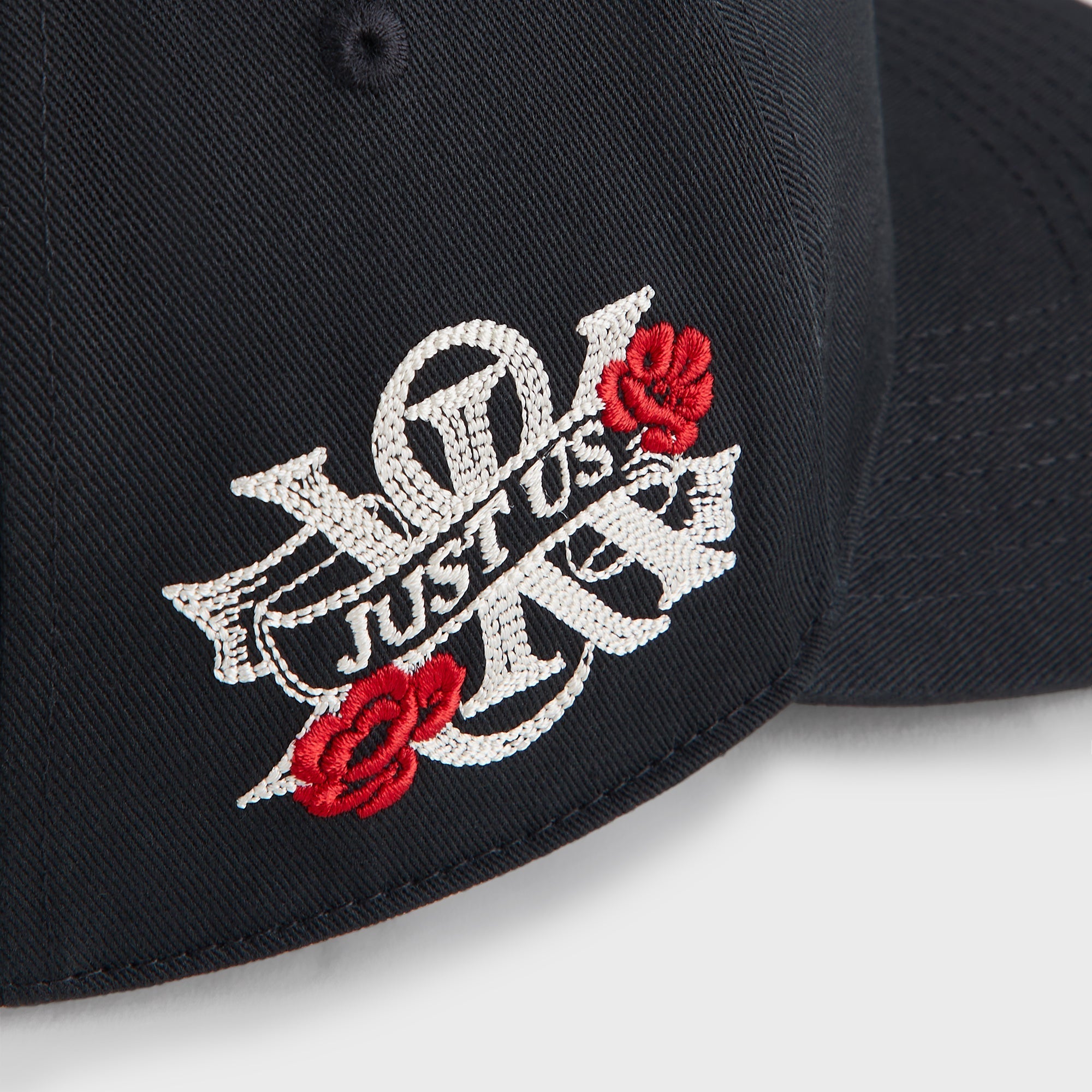 Kith Twill Bay Low Pinch Crown Snapback - Black