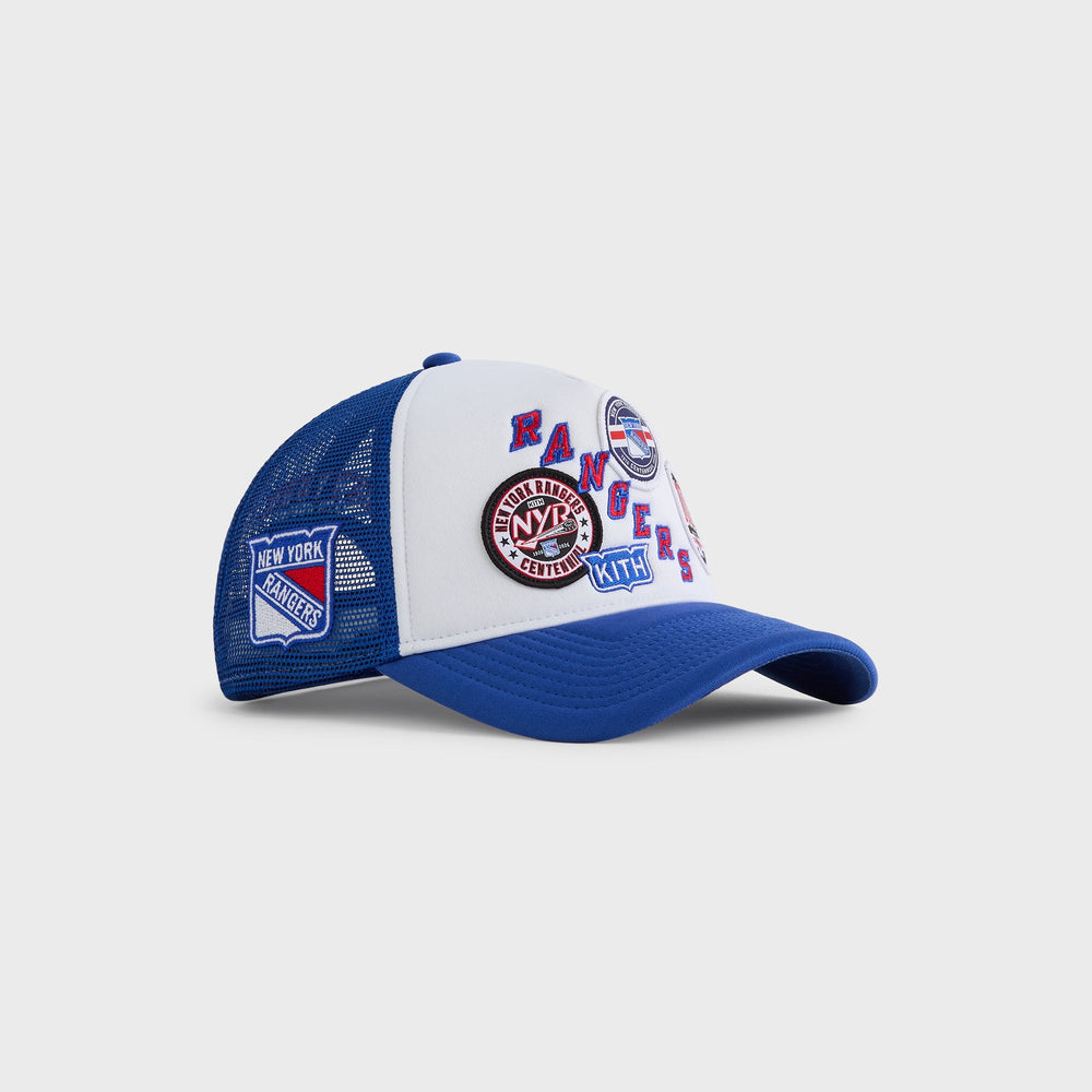 Kith & New Era for the New York Rangers 9FORTY Poly Foam Trucker Hat -
