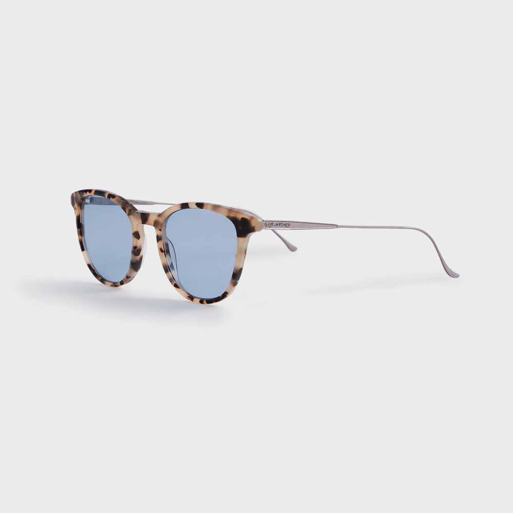 Kith for Modo Georgica Sunglasses - White Tortoise / Gunmetal