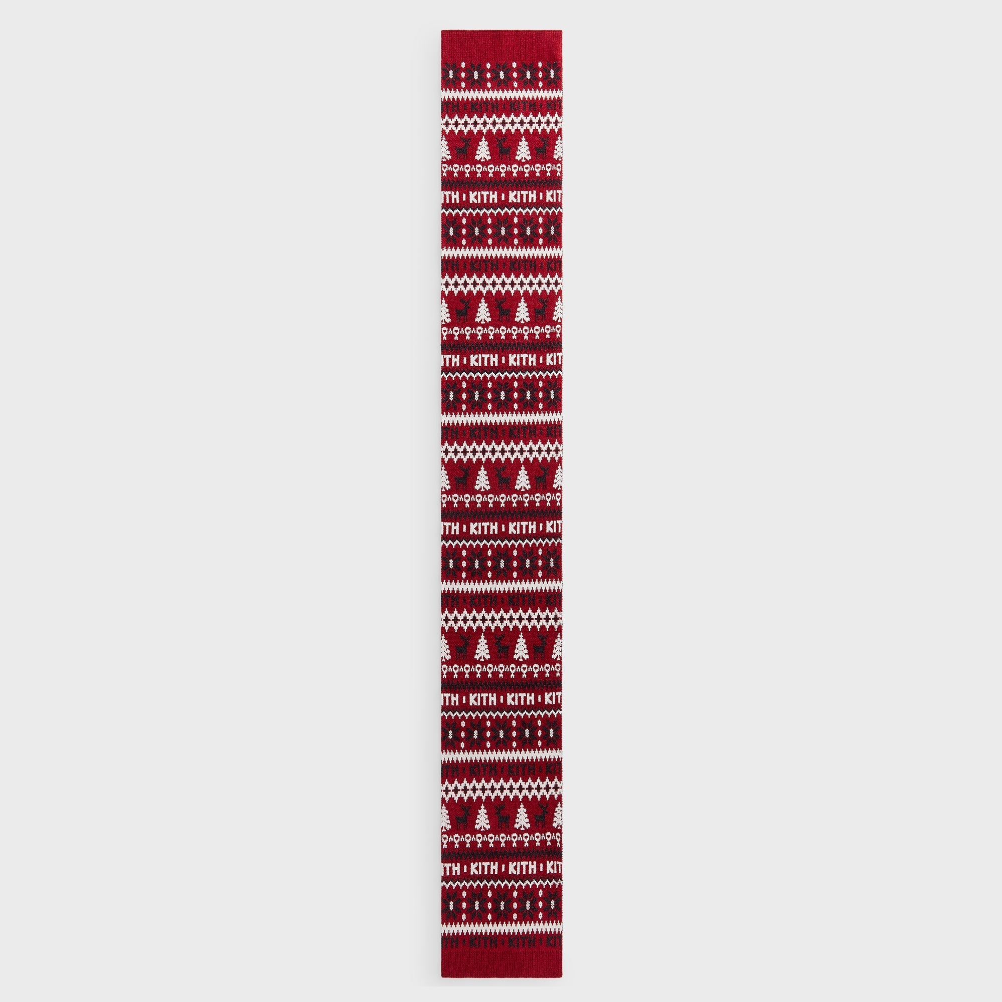Kithmas Fair Isle Kith Knit Scarf - Allure