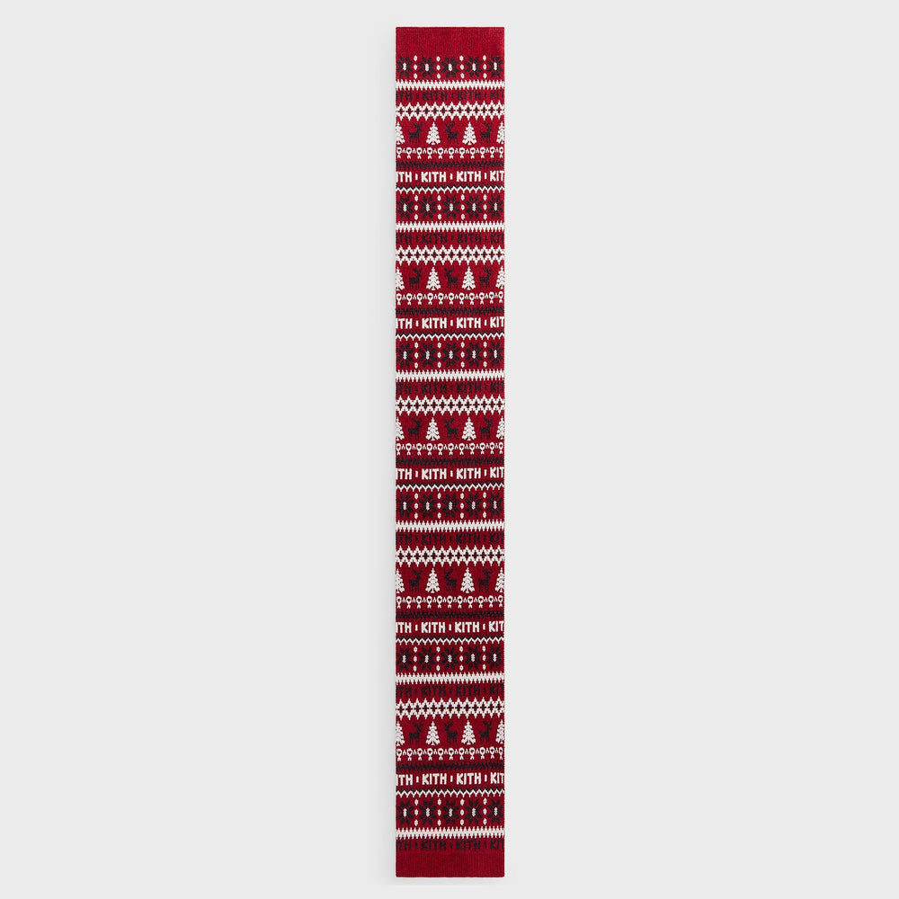 Kithmas Fair Isle Kith Knit Scarf - Allure