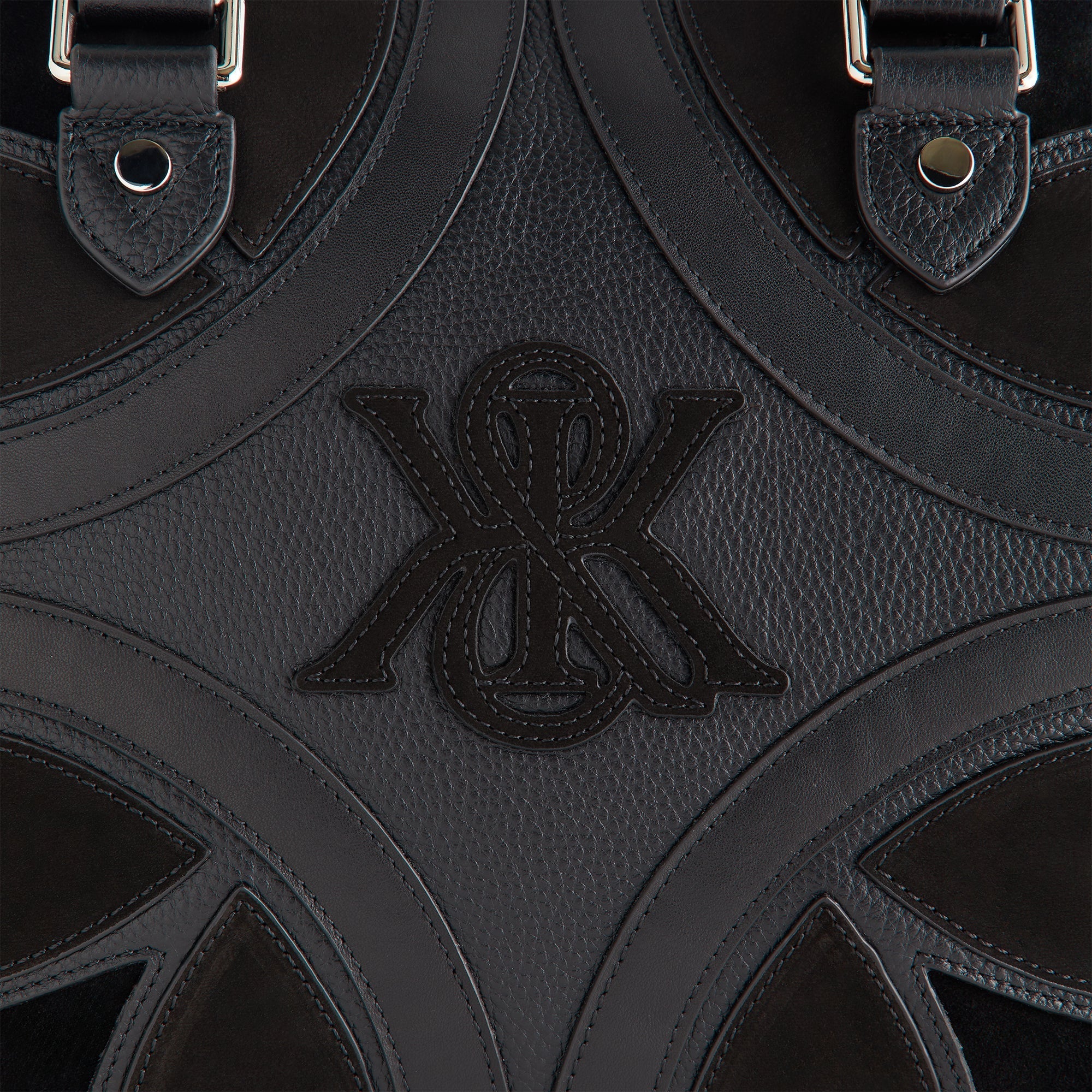 Kith Tile Applique Traveler K40 Bag - Black