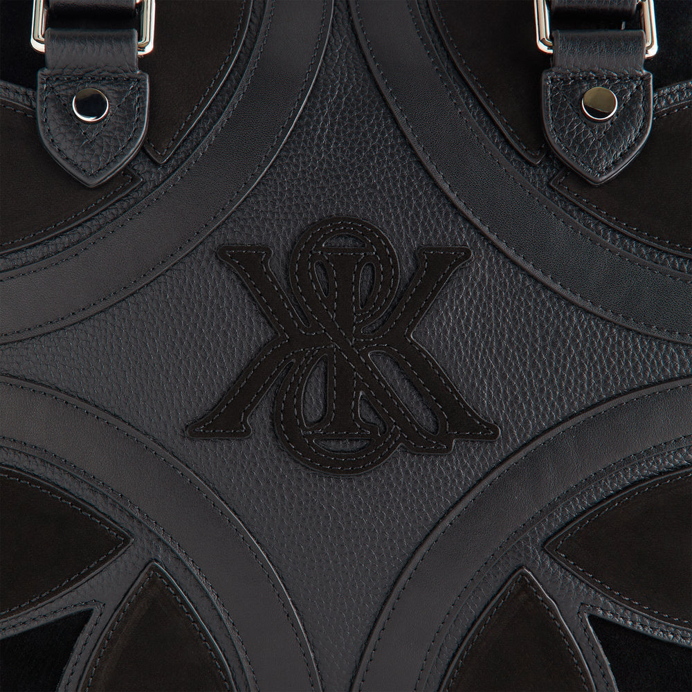 Kith Tile Applique Traveler K40 Bag - Black