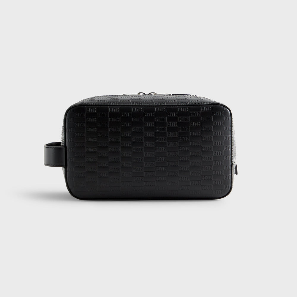 Kith Monogram Dopp Kit - Black