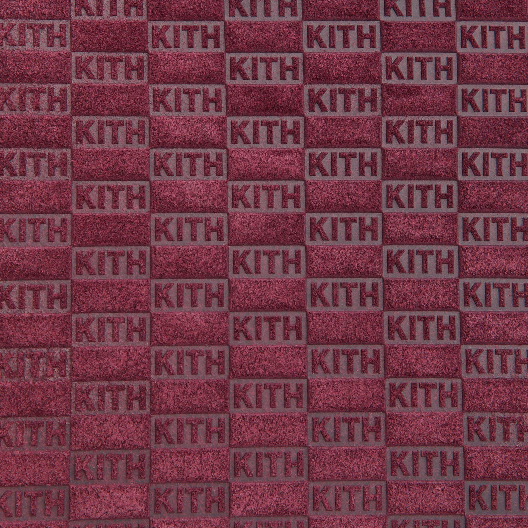 Kith Monogram Suede Traveler K55 Bag - Magma