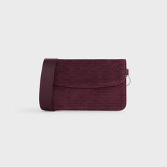 Kith Monogram Suede Envelope K20 Bag - Magma