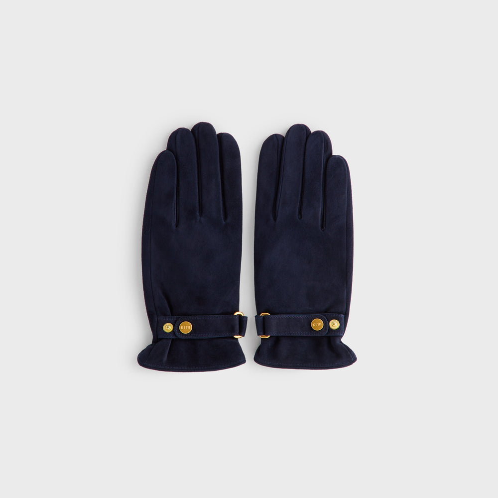 Kith Manhattan Suede Gloves - Ink