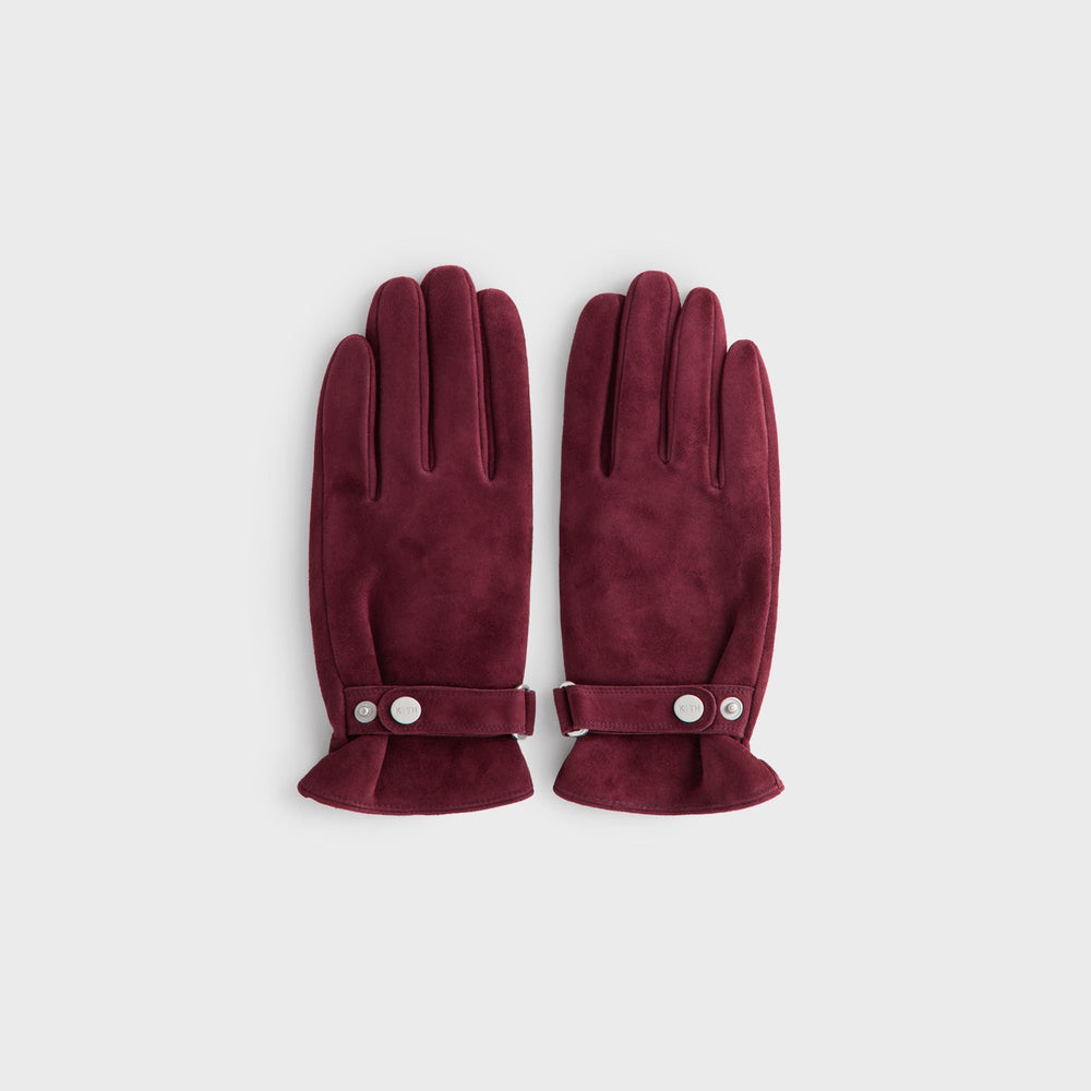 Kith Manhattan Suede Gloves - Magma