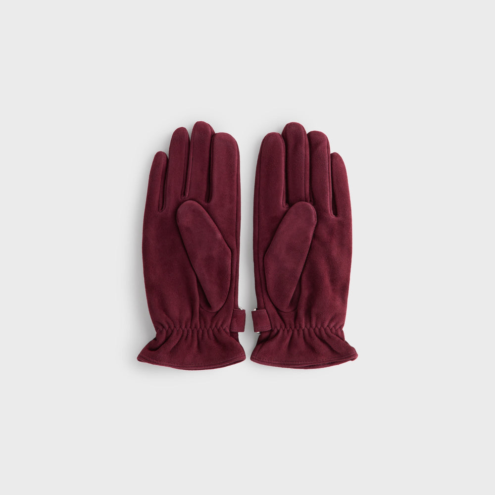 Kith Manhattan Suede Gloves - Magma