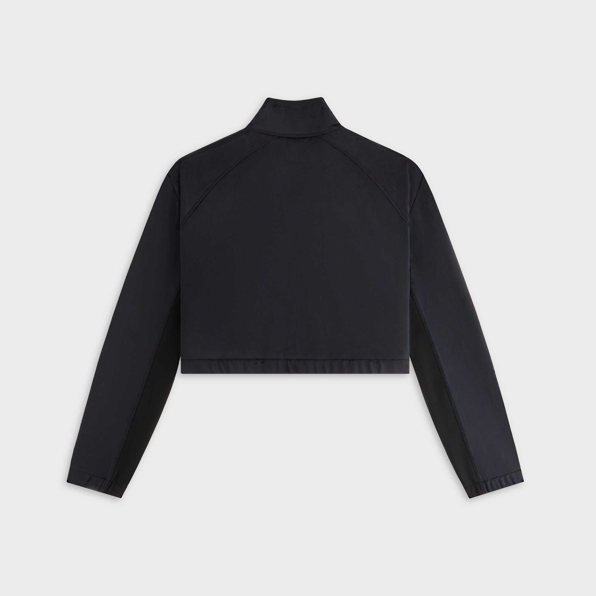 Kith Women Reiko Fleece Cropped Jacket - Black
